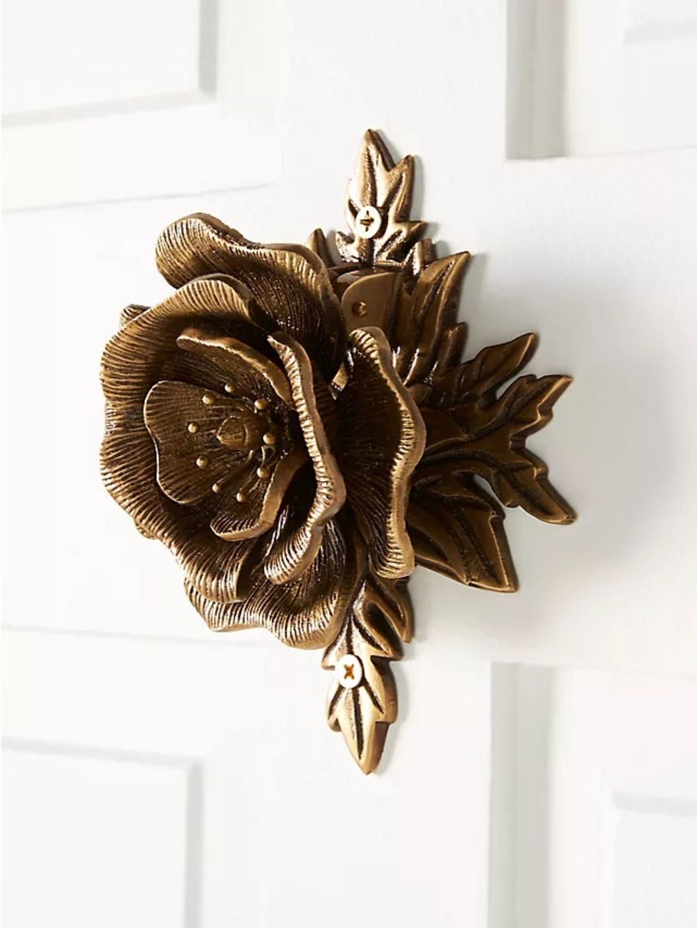 Anthropologie Darlene Rose Door Knocker